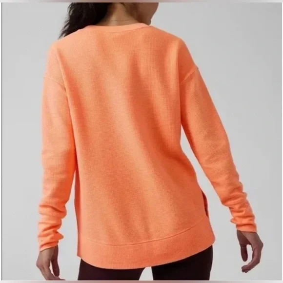 Athleta Coaster Luxe Waffle Sweatshirt - Picture 3 of 9
